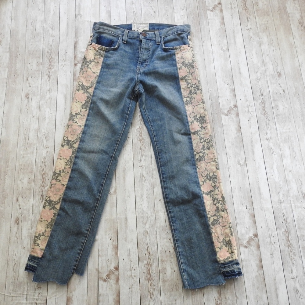NWOT!!! First Love Mixed Floral jeans